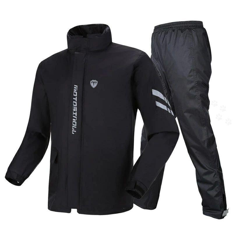 レインスーツ メンズ 自動二輪車用レインジャケット 上下仕掛ける レインウエア 雨合羽 銀輪 レディース 雨合羽 撥水 雨カッパ 雨具 収