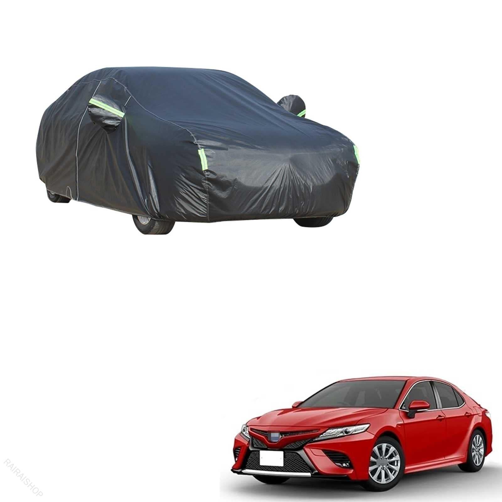 カーカバー トヨタ カムリ AXVH70 AXVH75 2017年7月?現行 全天候型 UVカット 凍結防止 防水 絶縁 収納袋付 ボディ保護 傷防止 低温対策 雨雪対策 盗難防止 汚れ防止 車体保護 簡単装着 耐久性｜alita
