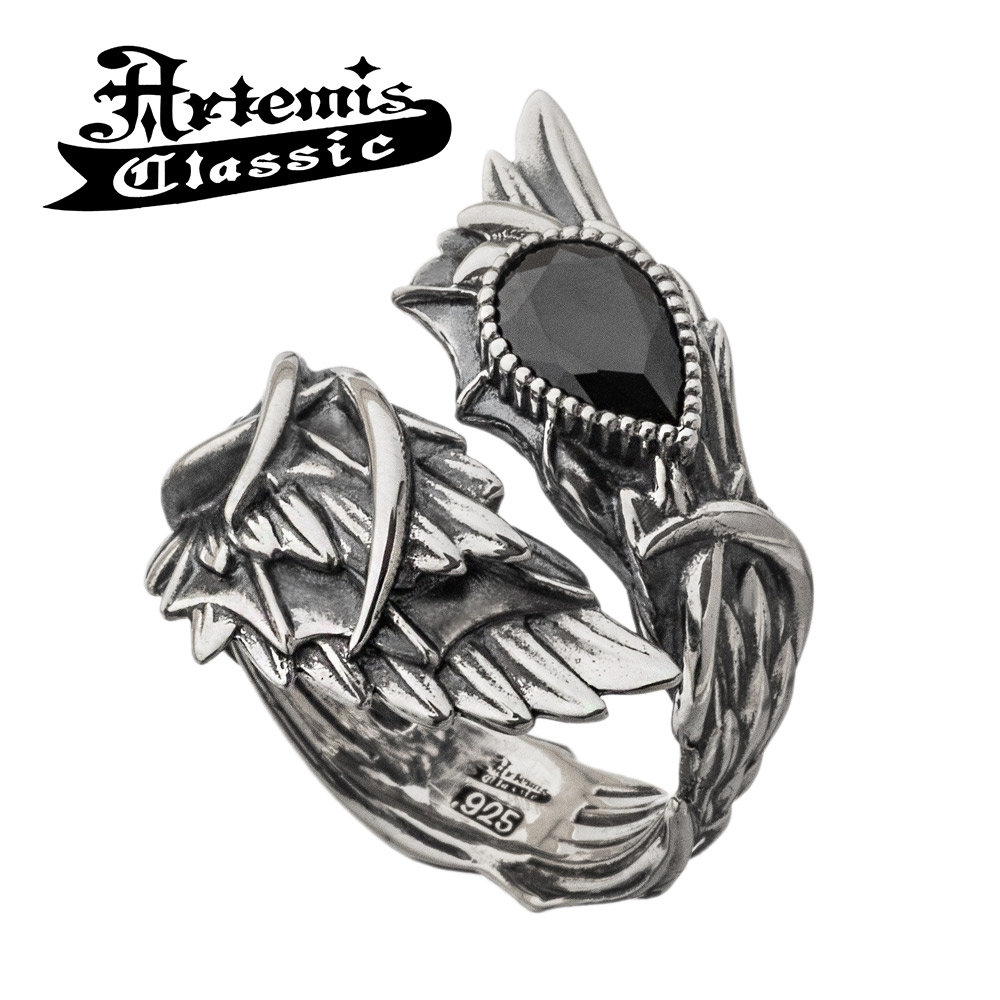 楽天市場】アルテミスクラシック シルバーリング 925 メンズ デーモン