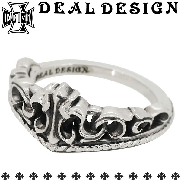 DEAL DESIGN ディールデザイン ゲートティアラリング：リリー 3号～23号 シルバーリング 指輪 シルバー925 DEAL DESIGN ディールデザイン シルバーアクセ ハード 洗練されたロックがテーマ・緻密なデザインは一線を画す メンズ レディース ブランド DEALDESIGN ロック パンク｜アリゼ