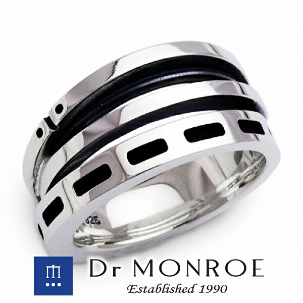 Dr MONROE ドクターモンロー ホイールリング シンプル モード スタイリッシュ メカ メカニカル 機械 マシン Dr MONROE ドクターモンロー 銀 シルバーアクセサリー ミニマルなデザイン・大人の深みとさり気なさが最高に引き立つアクセ ビス ブランド シルバー925 シルバー