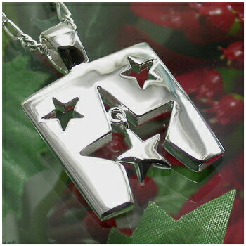 星降るプレートのネックレス SILVER925 レディース ネックレス 女性用ネックレス ペンダントネックレス レディースネックレス ネックレスレディース プレゼント 人気 かわいい おしゃれ｜アリゼ