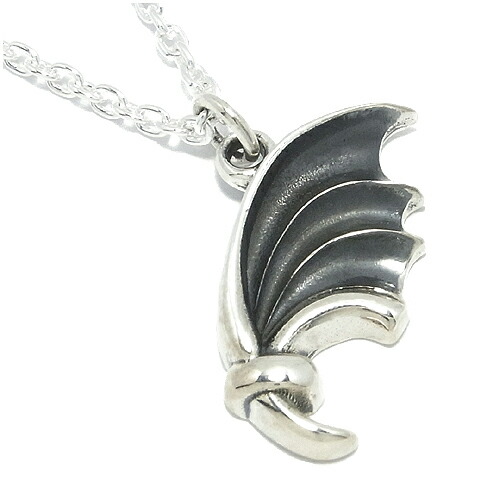 デビルズウイングシルバーネックレス SILVER925 メンズ ネックレス 男性用ネックレス メンズ ネックレス 925シルバーアクセサリー ハード 悪魔の翼を その胸元に… メンズペンダントネックレス ネックレストップ シルバー925 メンズネックレス プレゼント 人気|アリゼ