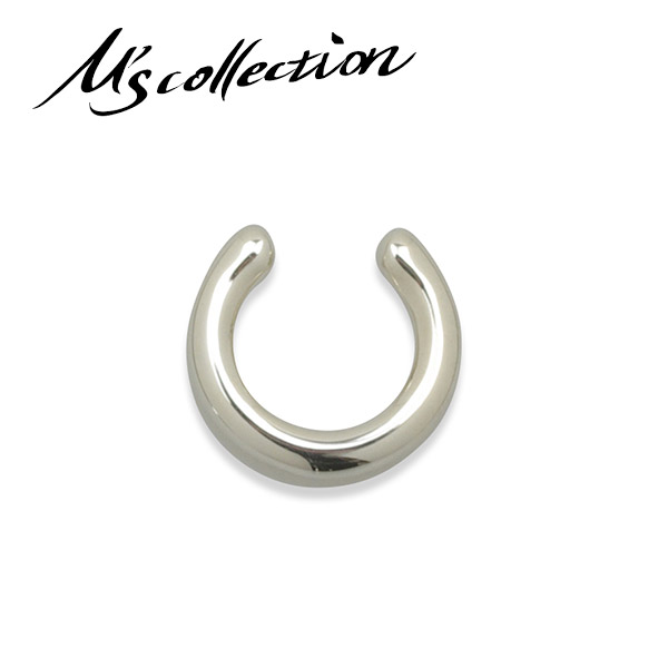 M's collection エムズコレクション ファインラウンドイヤーカフ S 1P 片耳用 イヤーカフ シンプル エムズコレクション イヤーカフ シルバーアクセ アクセサリー ギフト プレゼント ラウンド イヤーカフス ノンホールピアス シルバー925 シルバー メンズ レディース 耳飾り｜アリゼ