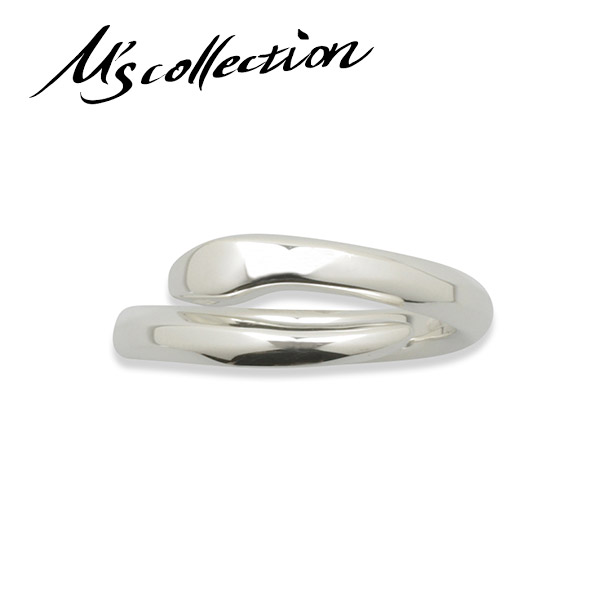 M's collection エムズコレクション スネークリング 15号～23号 フリーサイズ スネーク 蛇 リング 指輪 エムズコレクション リング 指輪 シルバーアクセ アクセサリー ギフト プレゼント シルバー925 シルバー メンズ レディース メンズリング レディースリング ブランド｜アリゼ