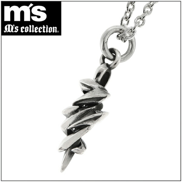 エムズコレクション ソード ツタ シルバーネックレス 925 メンズ ネックレス 男性用 チャーム 剣 シルバーアクセサリー シルバーアクセ メンズ Ms collection ネックレス シルバーネックレス ペンダント シルバー925 M's エムズコレクション