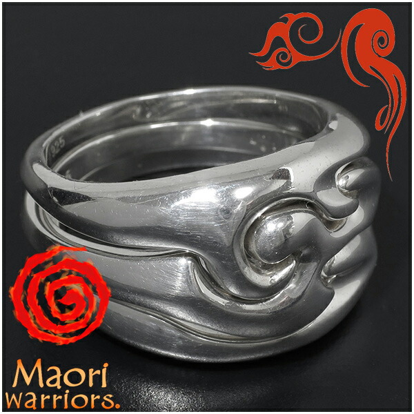 楽天市場】Maori warriors United 団結 リング シルバー 15〜21