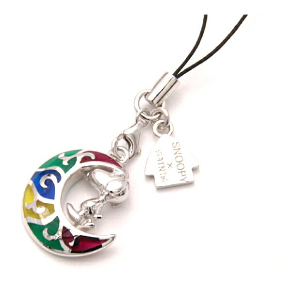 SNOOPY×SAINTS ムーンスヌーピーシルバーストラップ スヌーピー 公式 PEANUTS キャラクターグッズ コラボ シルバー925 シルバーアクセサリー 銀 SV925 スターリングシルバー 根付け チャーム 飾り ケータイ スマホアクセサリー 周辺機器 人気 ブランド アクセサリー ギフト 9,317円