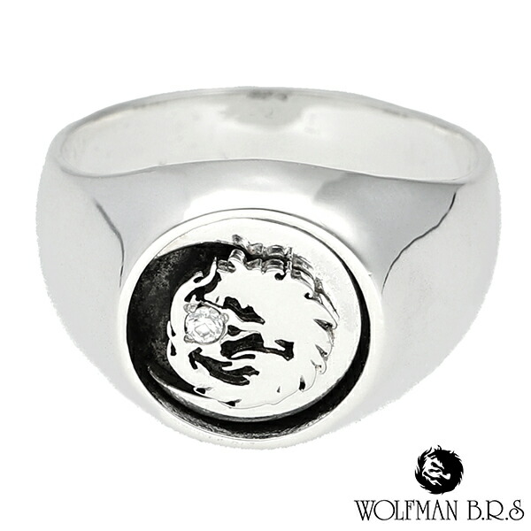 楽天市場】リング 指輪 狼 ウルフマンBRS シルバー925 アクセサリー