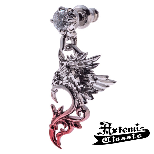 アルテミスクラシック マイティエンジェルピアス 1P 片耳用 Artemis Classic スタッドピアス ピアス メンズ レディース シルバー925 メンズピアス 男性 女性 ユニセックス ブランド プレゼント 人気 彼氏｜アリゼ