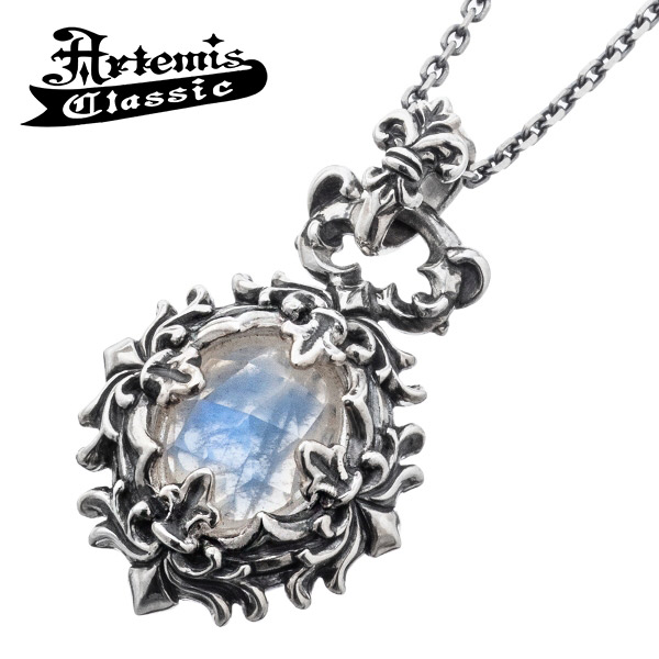 アルテミスクラシック ローズカットブルームーンペンダント Artemis Classic チェーンなし 2022SS Collection アルテミスクラッシック シルバーペンダント ネックレス メンズ シルバー925 メンズペンダント 男性 男性用 ブランド|アリゼ