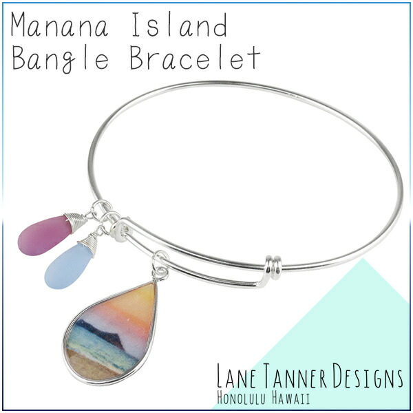 LANE TANNER DESIGNS マナナアイランド バングル ブレスレット シルバー レディース 女性用 シルバー925 シルバーブレスレット ブレスレット バングル ハワイ ハワイアンジュエリー ハワイアンアクセサリー 南国 サーファー レディースブレス シルバー オシャレ