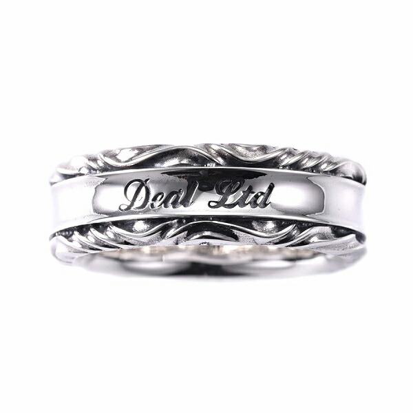 DEAL DESIGN ディールデザイン RT:ROLL RING 7mm リング 1～23号 シルバー 指輪 シルバー950 ギフト DEAL LTD 有名ブランド アーティスト着用 アクセサリー おしゃれ メンズアクセサリー レディースアクセサリー プレゼント シルバー950 SV950 スターリングシルバー モード