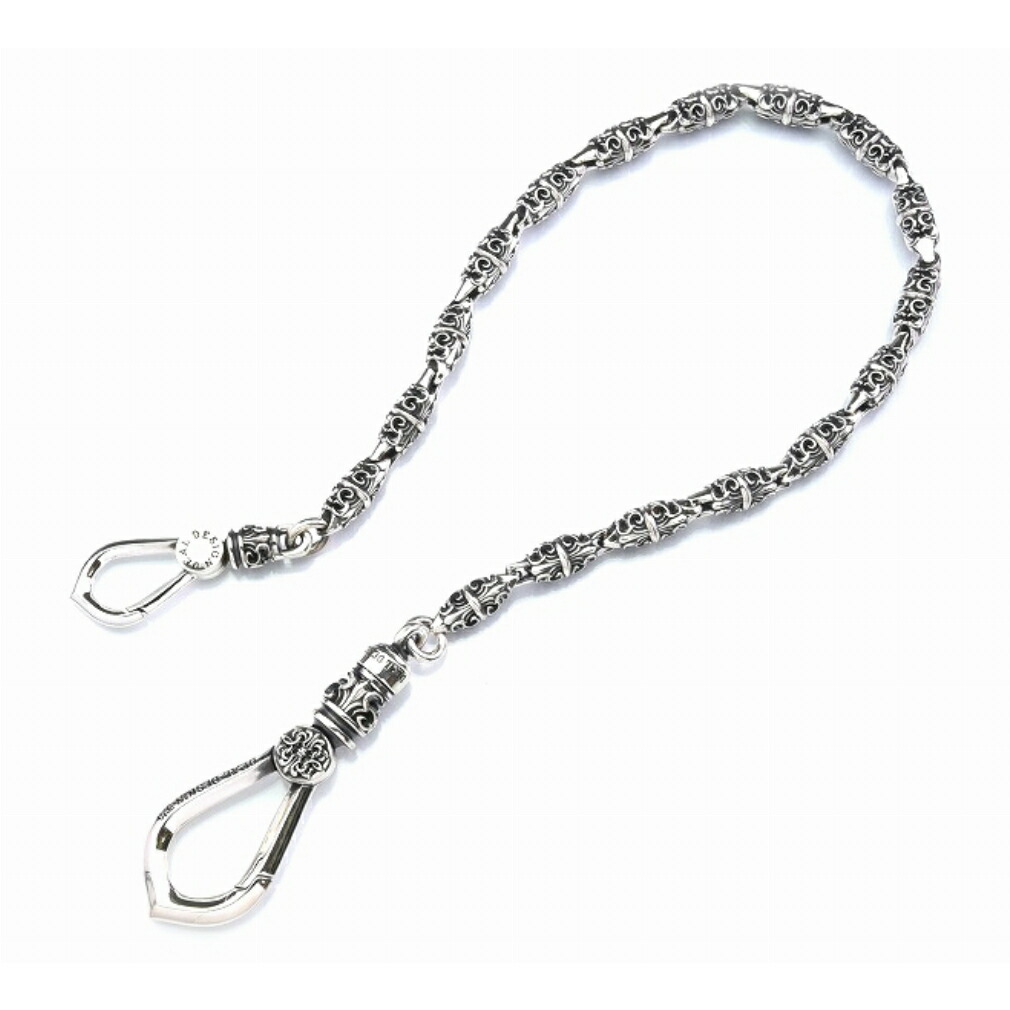 楽天市場】ガーデル GARDEL ウォレットチェーン シルバー メンズ