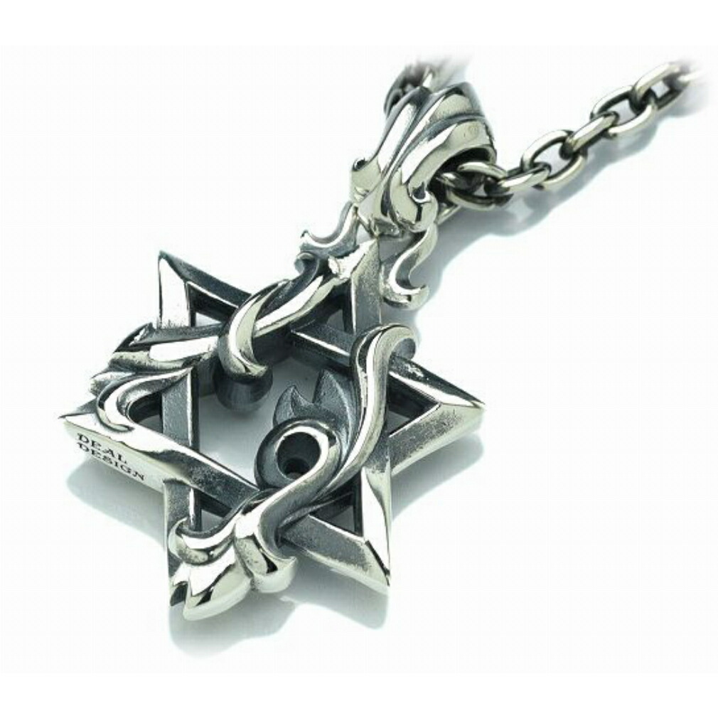 DEAL DESIGN ディールデザイン ヘックススタートップ ラージ ペンダント メンズアクセサリー 老舗ブランド 有名ブランド 人気 アクセサリー プレゼント おしゃれ メンズアクセサリー レディースアクセサリー ギフト シルバー925 シルバーアクセサリー 銀 SV925|アリゼ