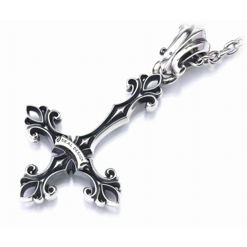 DEAL DESIGN ディールデザイン ドロップリリークロス ペンダント メンズアクセサリー バイカー 老舗ブランド 有名ブランド 人気 アクセサリー プレゼント おしゃれ メンズアクセサリー レディースアクセサリー ギフト シルバー925 シルバーアクセサリー 銀 SV925|アリゼ
