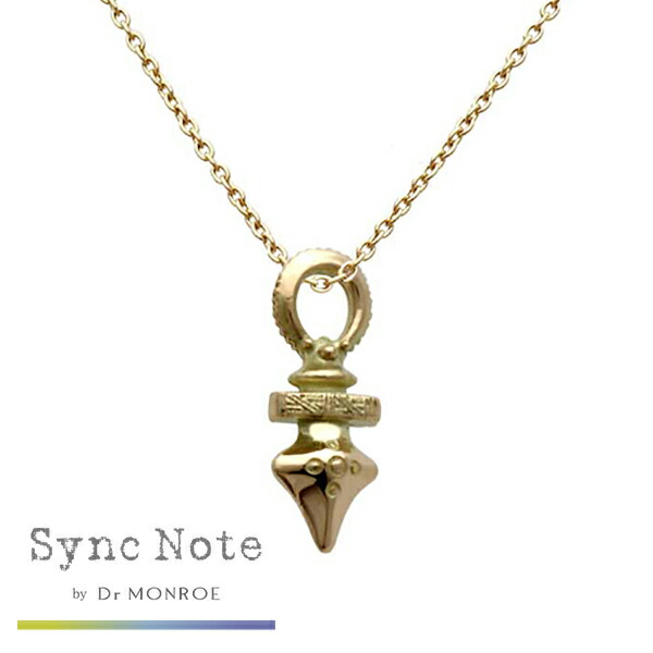 Dr MONROE ドクターモンロー シンクノート K10 ゴールド トゥアレグクロス ペンダント チェーン付き 金 10K ゴールドアクセサリー 金 10K 10金 ゴールドネックレス ゴールドアクセ メンズアクセ メンズネックレス レディースアクセ レディースネックレス ネックレス