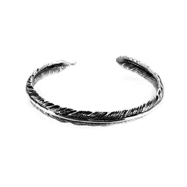 フェザー バングル 羽根 ネイティブ ブレスレット バングル 腕輪 シルバー925 銀 シルバーアクセサリー フェザー レディース メンズ ネイティブ 女性 アクセサリー 男性 腕輪 ブレスレット ギフト レディース おしゃれ 男性 銀 バングル ギフト