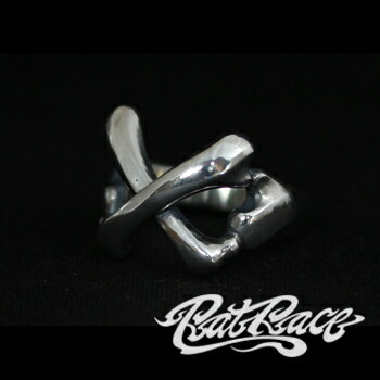 RAT RACE ラットレース クロスボーンリング シルバーリング 7~30号 スカル リング メンズ スカルリング シルバーアクセサリー シルバーアクセ 指輪 スカル ドクロ メンズ ガイコツ 骸骨 リング シルバーリング RAT RACE ラットレース|アリゼ