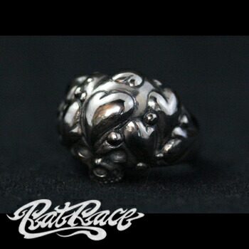 RAT RACE ラットレース r.l.d スカルインハートリング シルバー シルバーリング 7~30号 ハート スカル シルバーアクセサリー シルバーアクセ リング ハート スカル 骸骨 レディース シルバーリング ラットレース RatRace シルバー925 アクセサリー ブランド r.l.d|アリゼ