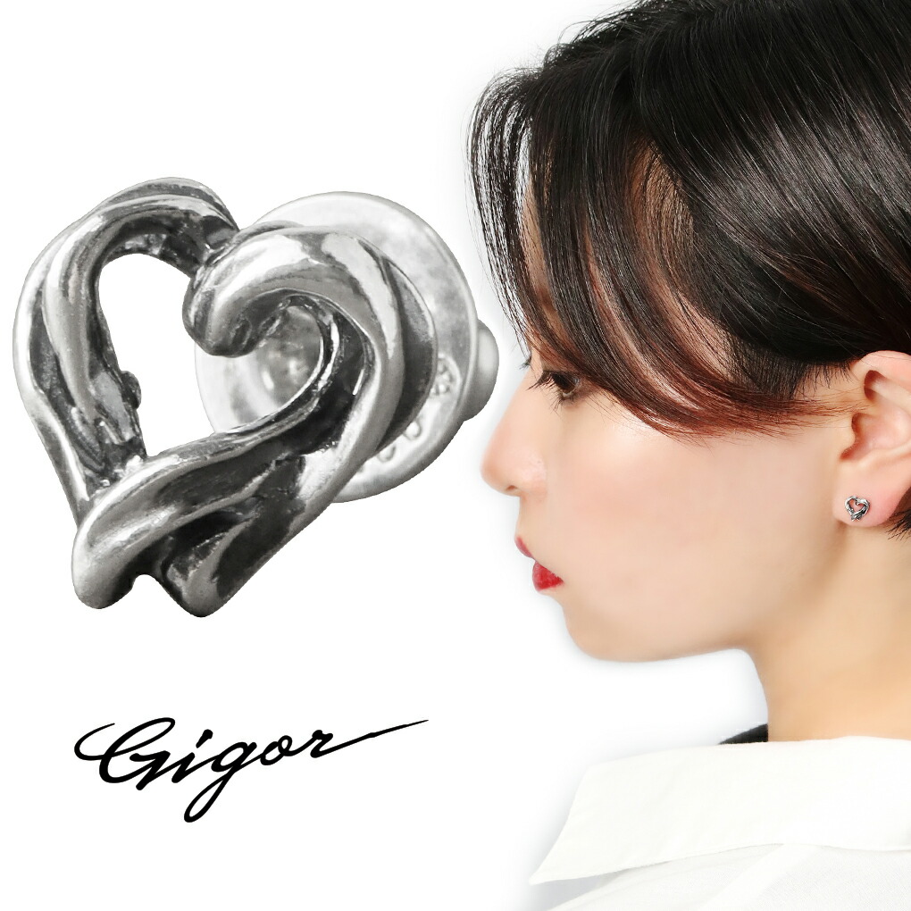 楽天市場】GIGOR ジゴロウ ツーピース ピアス 1P 片耳用