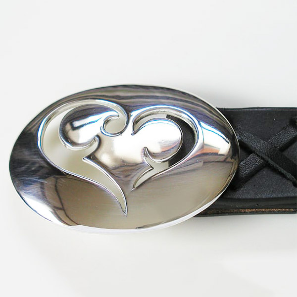 Give Me a Wing バックル トライバル ハート バックルのみ 単品 ベルト 女性 プレゼント Wing メタル おしゃれ シルバー925 トップ式 カスタム 銀 ハンドメイド 人気 アクセサリー シルバーアクセ パンク レディースベルト 手芸 56,650円