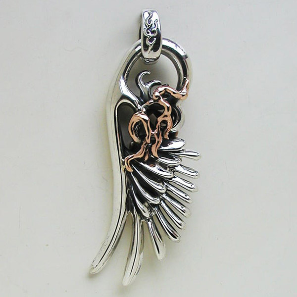 楽天市場】Give Me a Wing フレア ウイング 大 ペンダントトップ