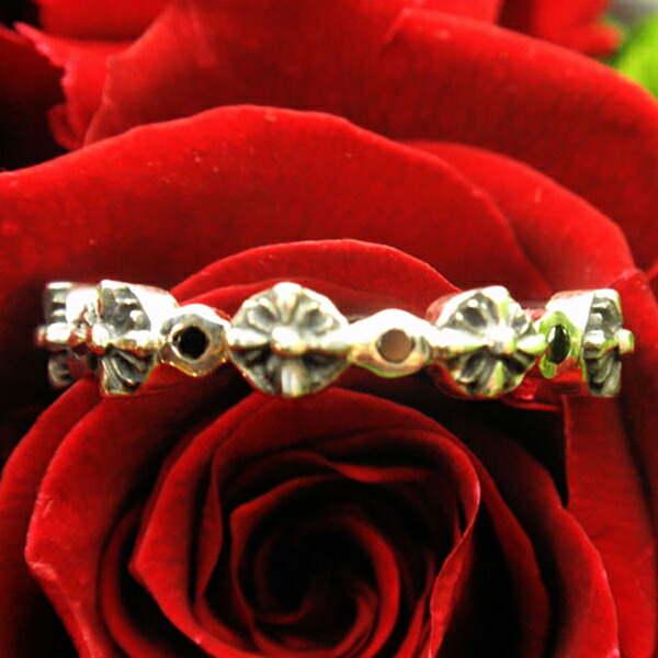 楽天市場】K-SMITH クロス レッド Sサイズ シルバーリング 13〜23号