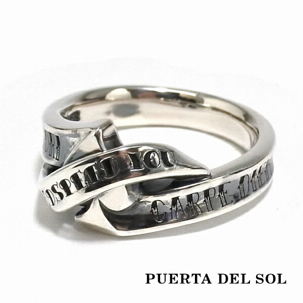 PUERTA DEL SOL スペード リボン Tattoo MEMENTO MORI CARPE DIEM ブランド GODSPEED シルバーリング SV950 ブリタニアシルバー ブランド メンズリング ブリタニアシルバー SV950 銀 人気 銀|アリゼ