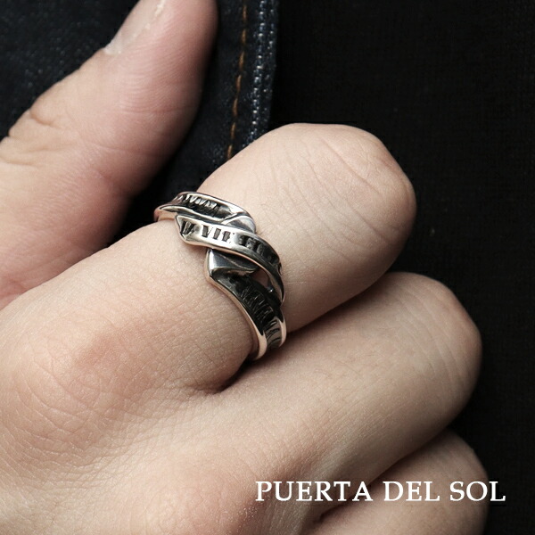 楽天市場】PUERTA DEL SOL メッセージ リボン ハート リング 5〜21号