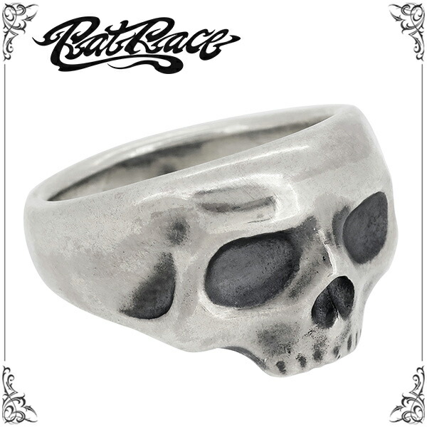 RAT RACE ラットレース sweet little skull シルバーリング 1~30号 シルバーアクセサリー ピンキーリング スカル リング ドクロ シルバーリング メンズ ガイコツ 骸骨 指輪 RAT RACE ラットレース 阿吽 の2種類をデザインしたスタンダードスカルリング レディース 男性用|アリゼ