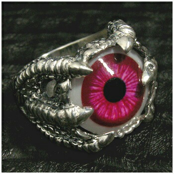 楽天市場】Catalonia 義眼リング 全5色 スカルハンド 目玉 アイズ
