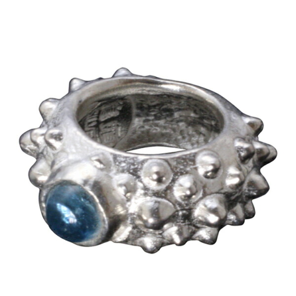 龍頭 ブルートパーズ 霰 ビーズ シルバービーズ ペンダントトップ トップ ヘッド メンズ レディース 銀製ビーズ 天然石 人気 彼女 銀製パーツ 伝統技法 女性 彼氏 パーツ カスタムパーツ 龍頭 メタルビーズ ギフト 銀製 シルバー950 ブランド