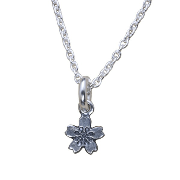 龍頭 桜 ネックレス チェーン付き ペンダント メンズ シルバー シルバーネックレス メンズネックレス シルバー950 男性 伝統技法 ペンダント/ネックレス 人気 ブランド さくら 彼氏 ギフト おしゃれ 桜