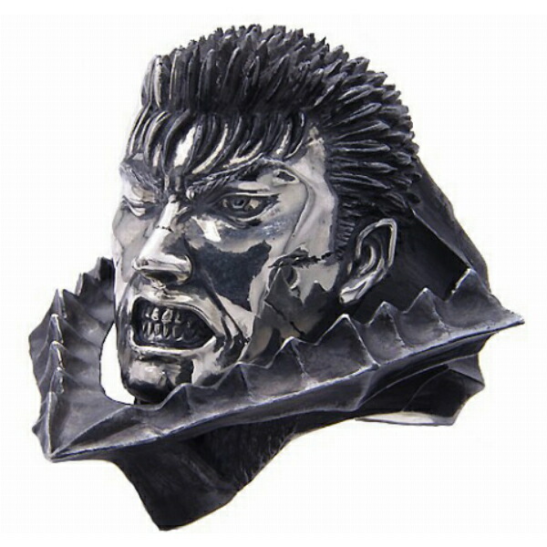 BERSERK ベルセルク SAINTS セインツ ガッツシルバーリング 狂戦士の甲冑 兜なし.ver アニメ 漫画 アクセサリー ギフト プレゼント おしゃれ アニメ 漫画 クールジャパン コラボ シルバー925 シルバーアクセサリー 銀 SV925 スターリングシルバー シルバーリング 銀指輪 指輪