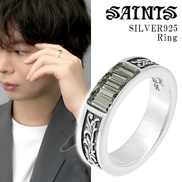 楽天市場】SAINTS セインツ スワロフスキー アラベスクリング