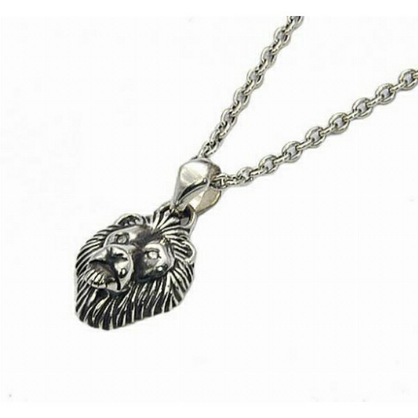 SAINTS セインツ 獅子王ペンダント(チェーン付き) シルバー925 シルバーアクセサリー 銀 SV925 シルバー925 シルバーアクセサリー 銀 SV925 スターリングシルバー シルバーネックレス チェーン付き 首飾り 人気 ブランド アクセサリー ギフト プレゼント おしゃれ