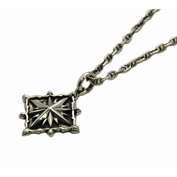 SAINTS セインツ コンパスネックレス(チェーン付き) シルバー925 シルバーアクセサリー 銀 SV925 シルバー925 シルバーアクセサリー 銀 SV925 スターリングシルバー シルバーネックレス チェーン付き 首飾り 人気 ブランド アクセサリー ギフト プレゼント おしゃれ
