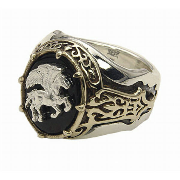 SAINTS セインツ ペガサスリング シルバー925 シルバーアクセサリー 銀 SV925 スターリングシルバー シルバー925 シルバーアクセサリー 銀 SV925 スターリングシルバー シルバーリング 銀指輪 指輪 メンズリング レディースリング 人気 ブランド アクセサリー ギフト|アリゼ