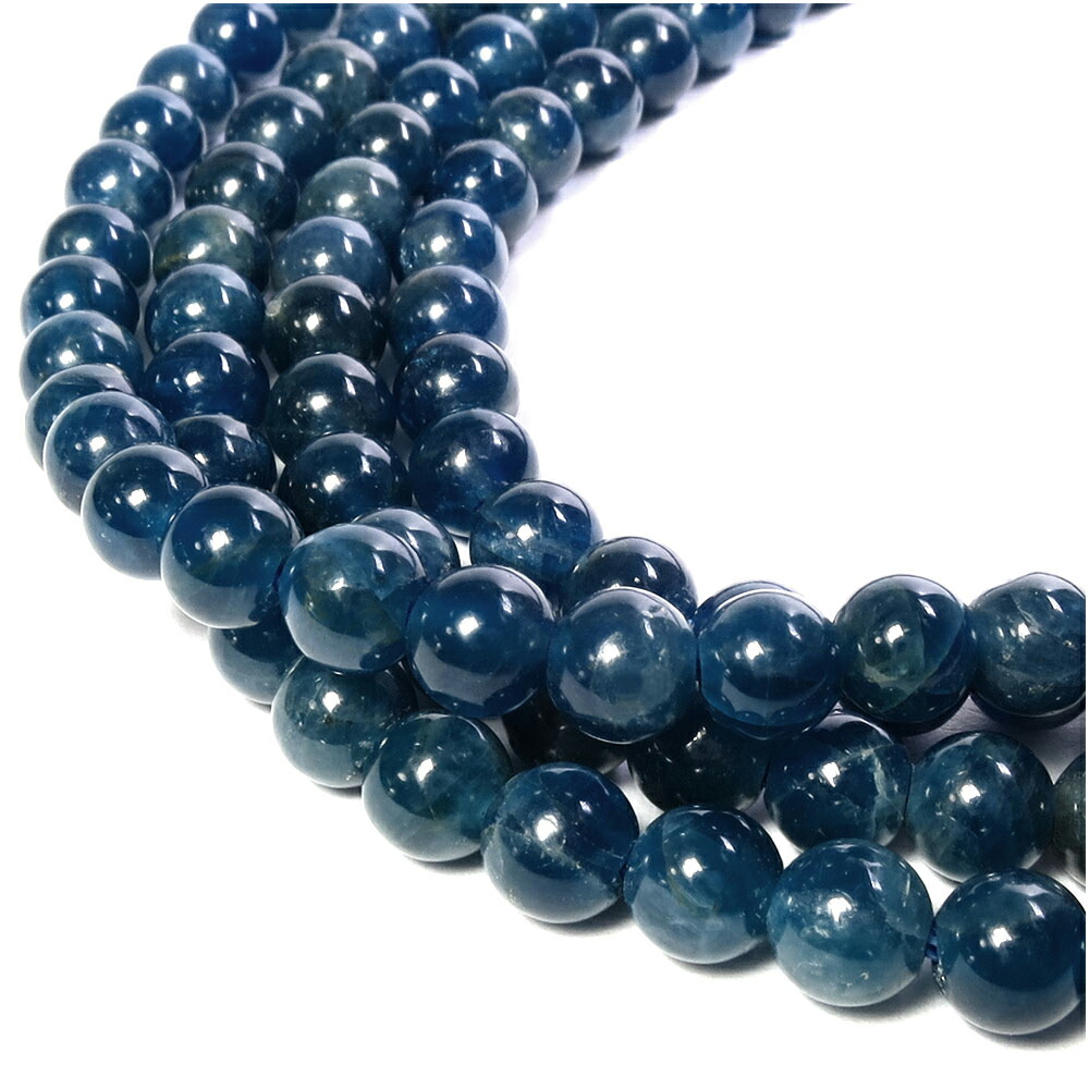 楽天市場】【国内検品済み】天然石 アパタイト ブルーグリーン 8mm 5個