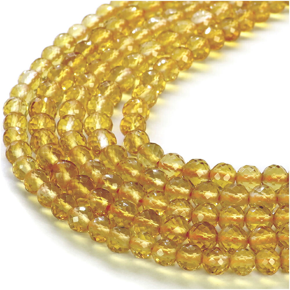 楽天市場】パワーストーン シトリン バラ売り 天然石 黄色水晶 黄水晶