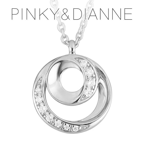 ピンキー&ダイアン ジルコニア サークル シルバーネックレス シルバー ネックレス ペンダント PINKY&DIANNE ジルコニア サークル ネックレス レディース プレゼント シルバー ピンキー＆ダイアン スタイリッシュ シンプル 女性 記念日 誕生日 ブランド 人気 彼女 かわいい 9,504円