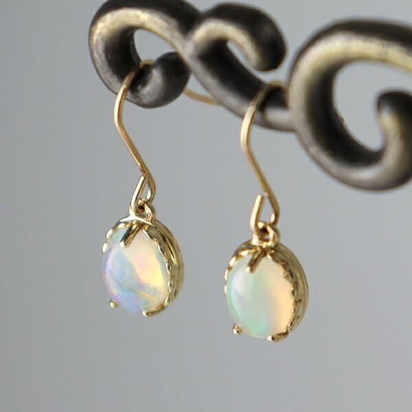 難あり　オパールピアス２セット　K18 難あり オパールピアス2セット K18 cui-cui / キュイキュイ