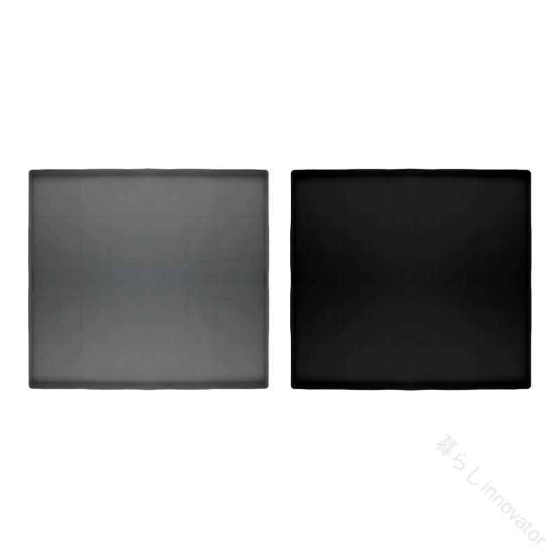 ミニ冷蔵庫マット シリコンドリップトレイ 多用途 洗濯機パンの下に設置可能 盛り上がったエッジ付き ほとんどの小型冷蔵庫やコーヒーメーカー対応 滑り止め耐久性抜群画像