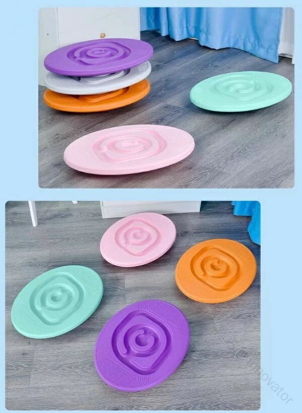 成長期に必須 バランスボードで楽しく体幹トレーニング 運動神経UP 雨の日も家でアクティブ 知育玩具としても人気 クリスマスプレゼントに最適 遊びながら運動不足解消画像