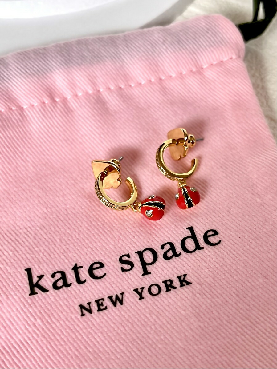 【タグ付き】kate spade てんとう虫ワンピース レディバグ Sサイズ タグ付き】kate spade てんとう虫ワンピース レディバグ Sサイズ