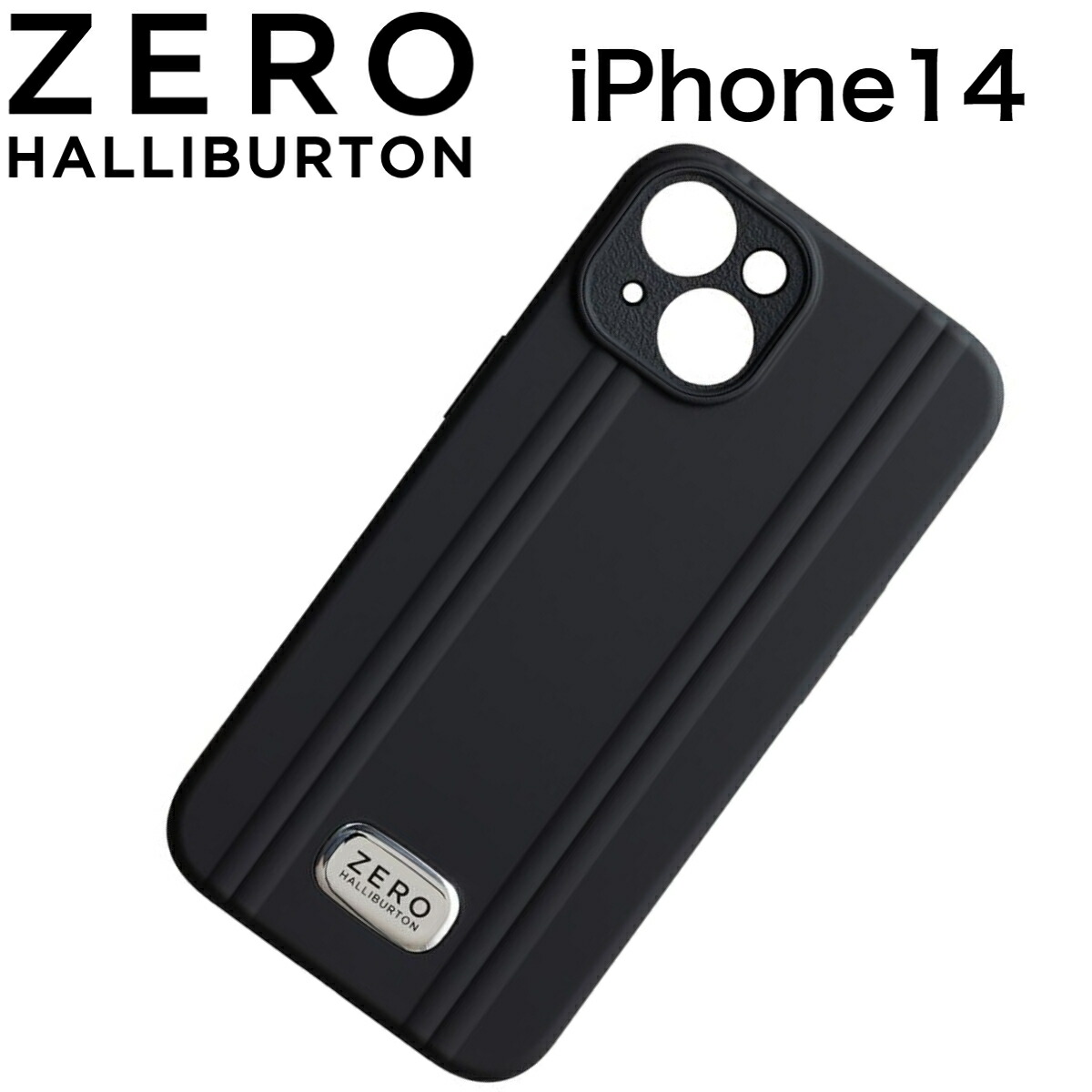 【楽天市場】ゼロハリバートン ZERO HALLIBURTON iPhone 14 Hybrid Shockproof Case Black