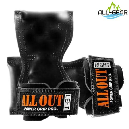 ALLOUT パワーグリップ プロ 正規品 オールアウト MLサイズ (オレンジ（MLサイズ）)画像