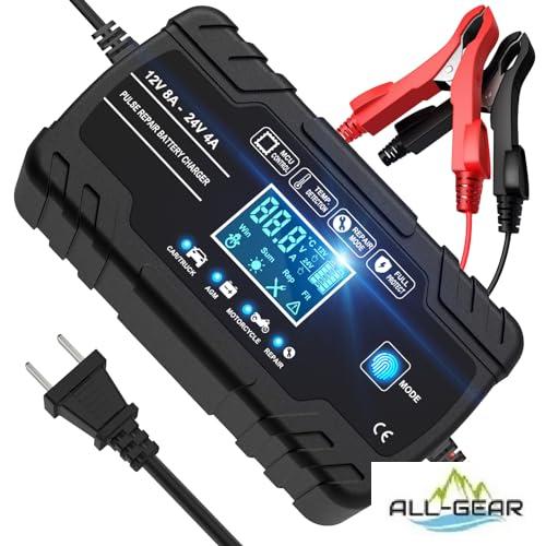 楽天市場】AUTOWHD 12Vと24V用鉛蓄バッテリー充電器 全自動