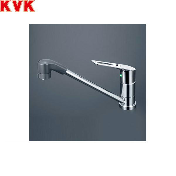 KM5011TFEC KVK流し台用シングルレバー式シャワー付混合水栓 一般地仕様 送料無料()